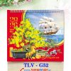 In Lịch gỗ để bàn Cây Cảnh Bon Sai