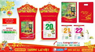Mẫu Lịch Bloc Tài Lộc