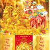 Lịch gỗ laminate Xuân Phát Lộc