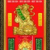 Lịch phù điêu khung nhựa Xuân Phát Tài