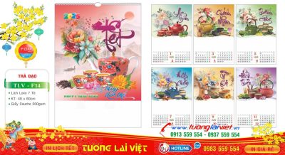 Mẫu Lịch Tờ Trà Đạo