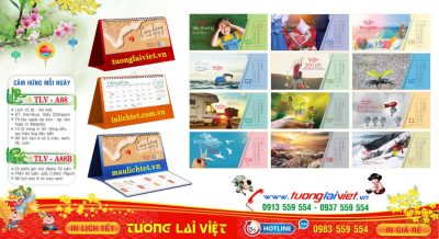 Mẫu Lịch Để Bàn Cảm Hứng Mỗi Ngày